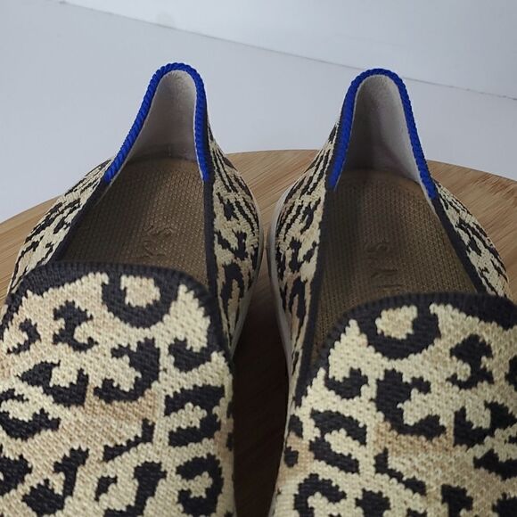 Rothy's Slip on Sneakers Animal Cheetah Print Women's Size 6 - Picture 7 of 10